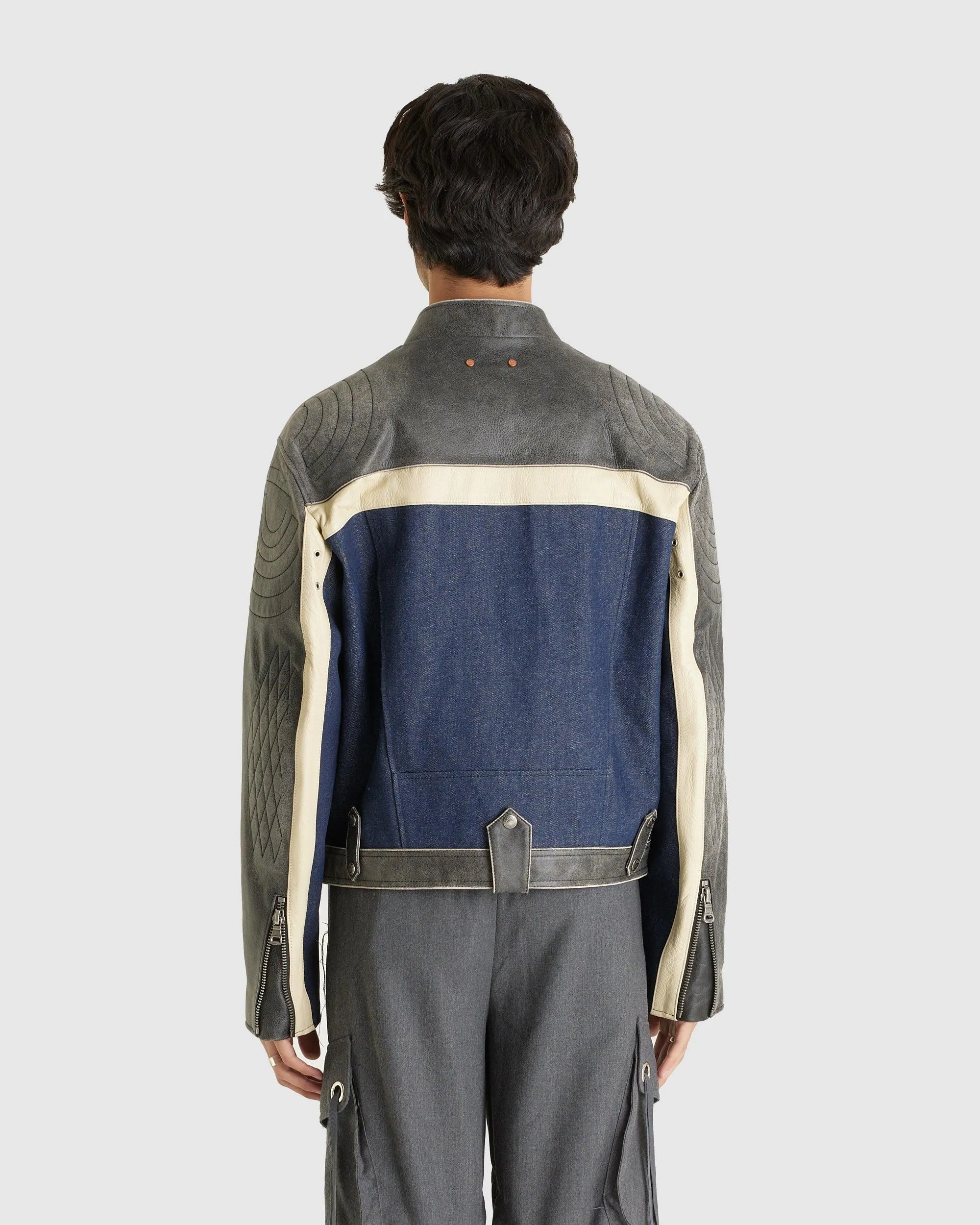 24 Racing Leather Jacket