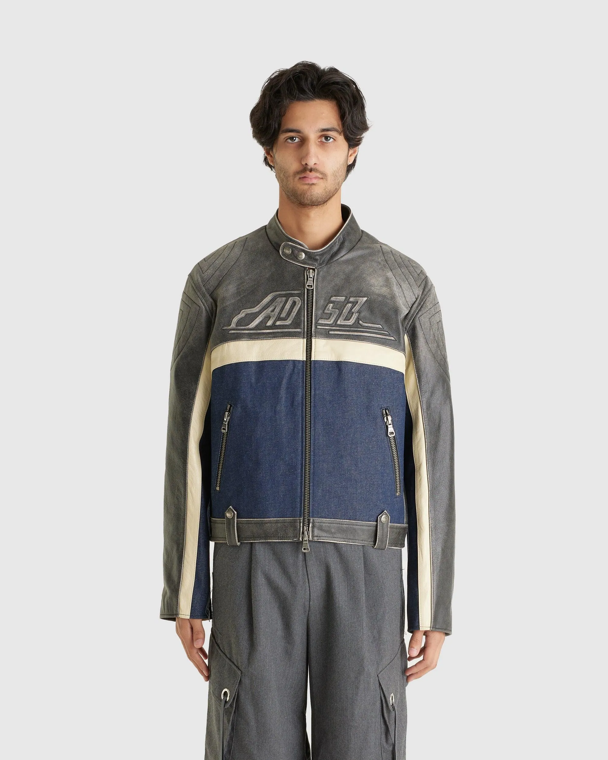 24 Racing Leather Jacket