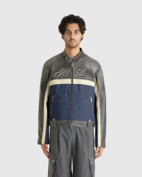 24 Racing Leather Jacket