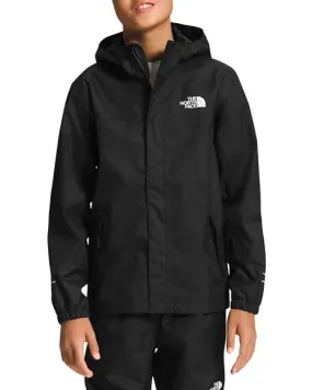 Antora raincoat for boys The North Face, Black