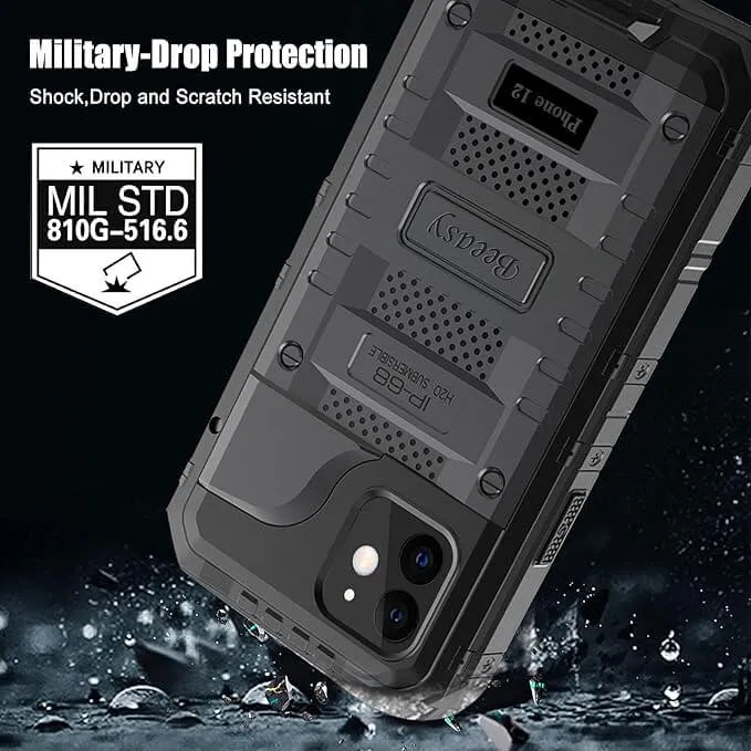 Beeasy iPhone 12 Waterproof Cell Phone Case | Shockproof
