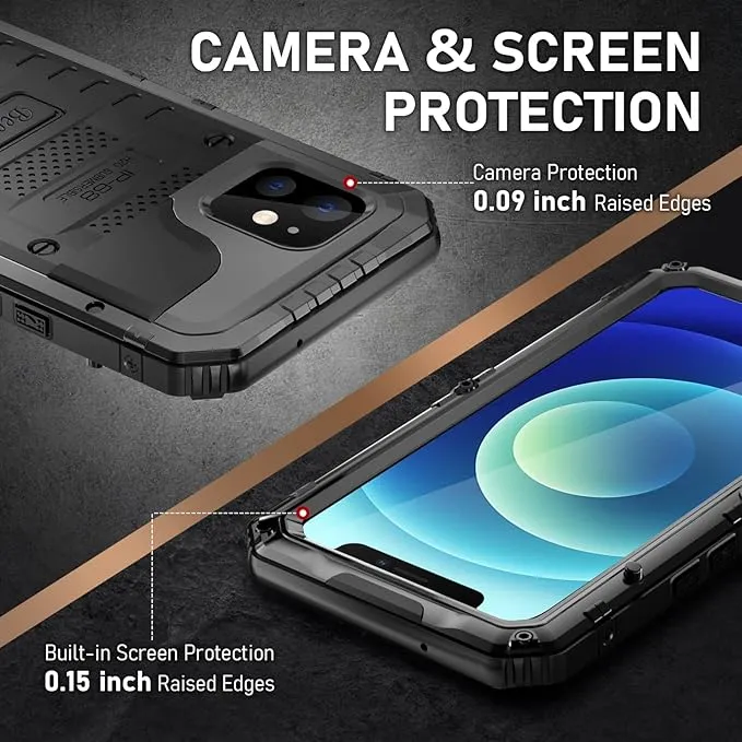 Beeasy iPhone 12 Waterproof Cell Phone Case | Shockproof