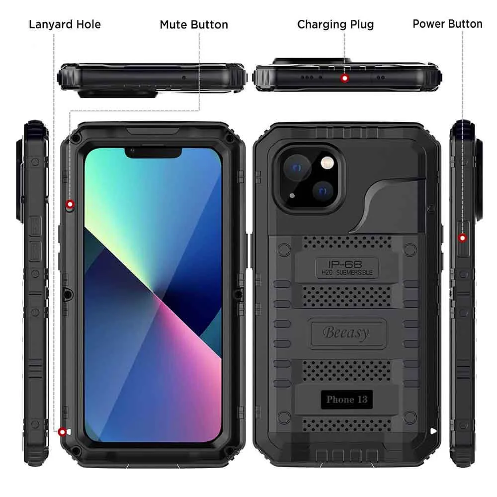 Beeasy iPhone 13 Pro Waterproof Phone Case  | Dropproof