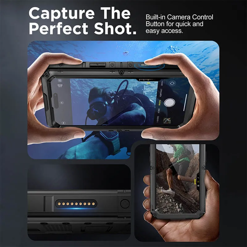 Beeasy iPhone 16 Pro Waterproof Case | Dropproof