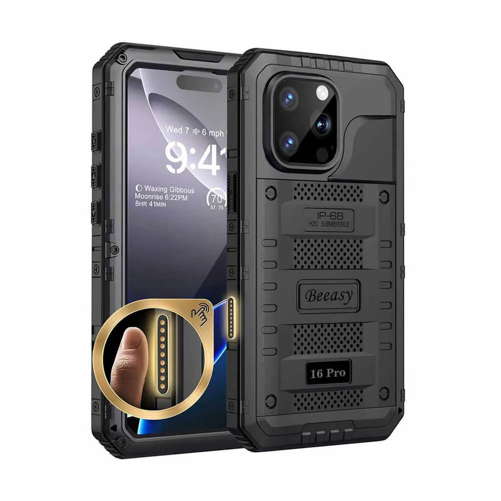 Beeasy iPhone 16 Pro Waterproof Case | Dropproof