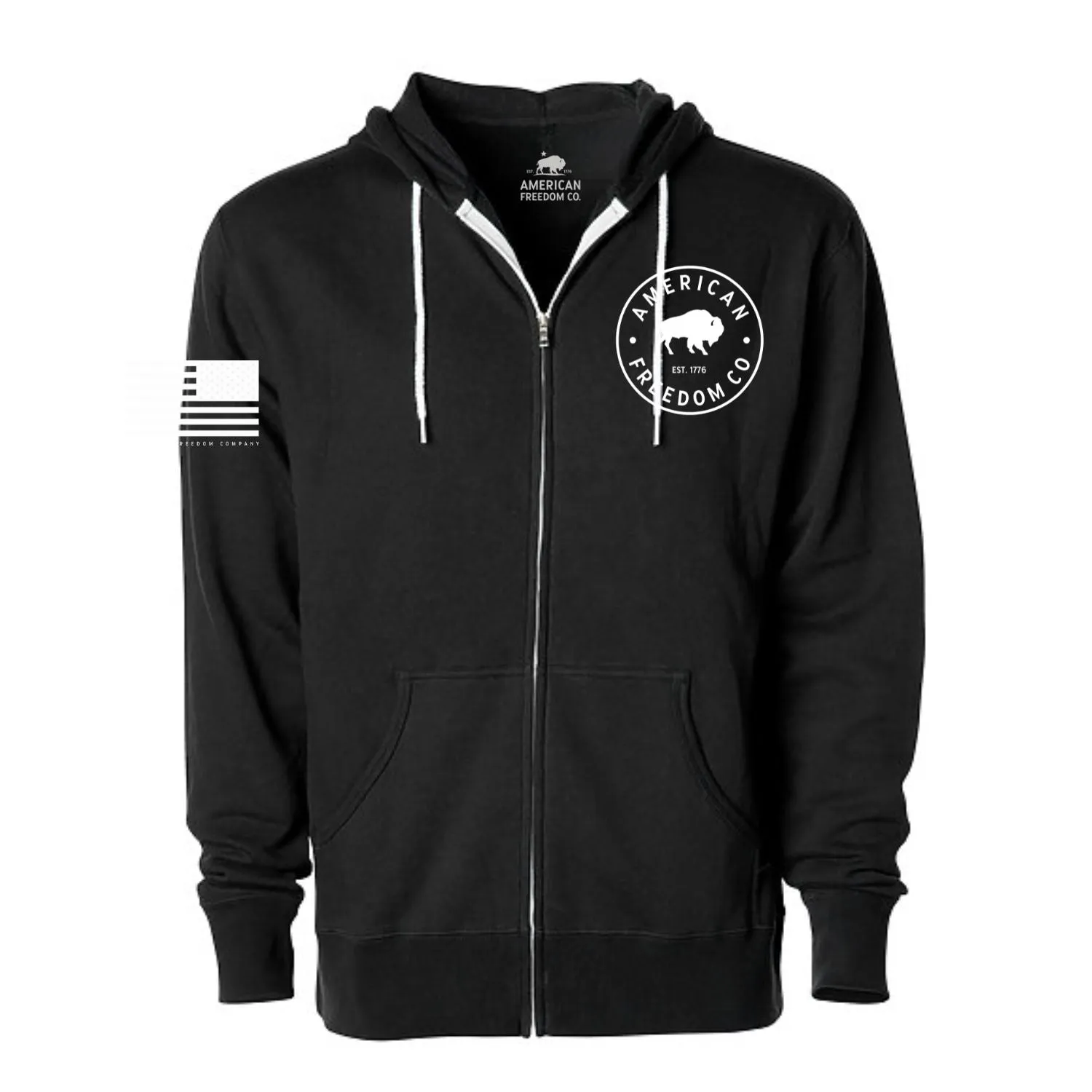 Bison Logo Zip Up (Unisex)