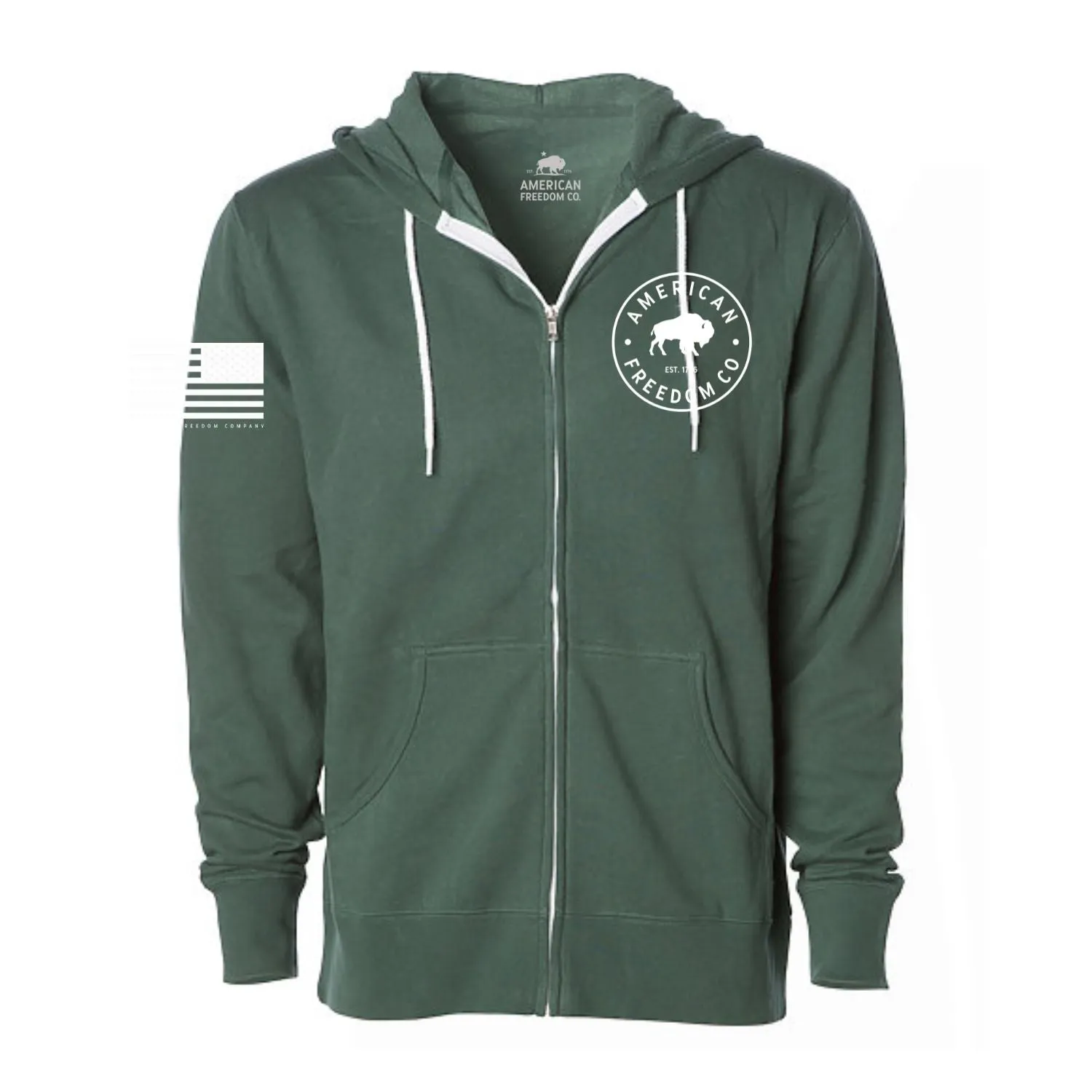 Bison Logo Zip Up (Unisex)