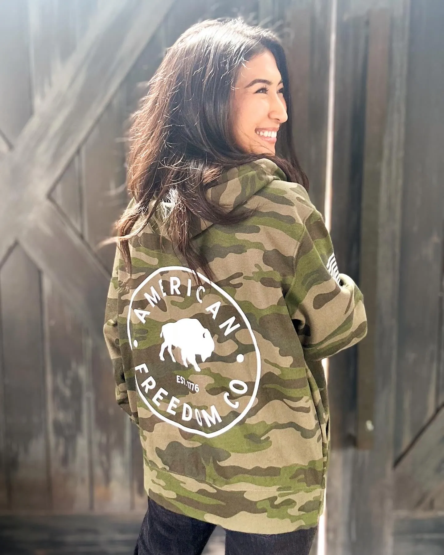 Bison Logo Zip Up (Unisex)