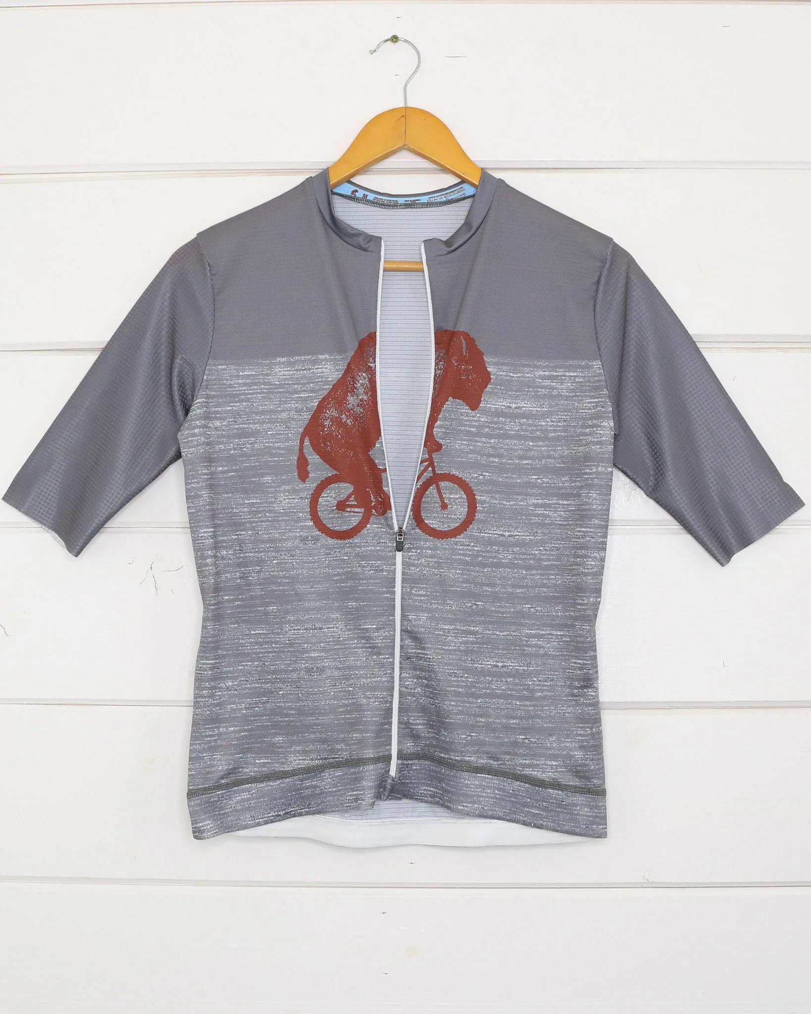 Bison Zip-Up Racer Jersey