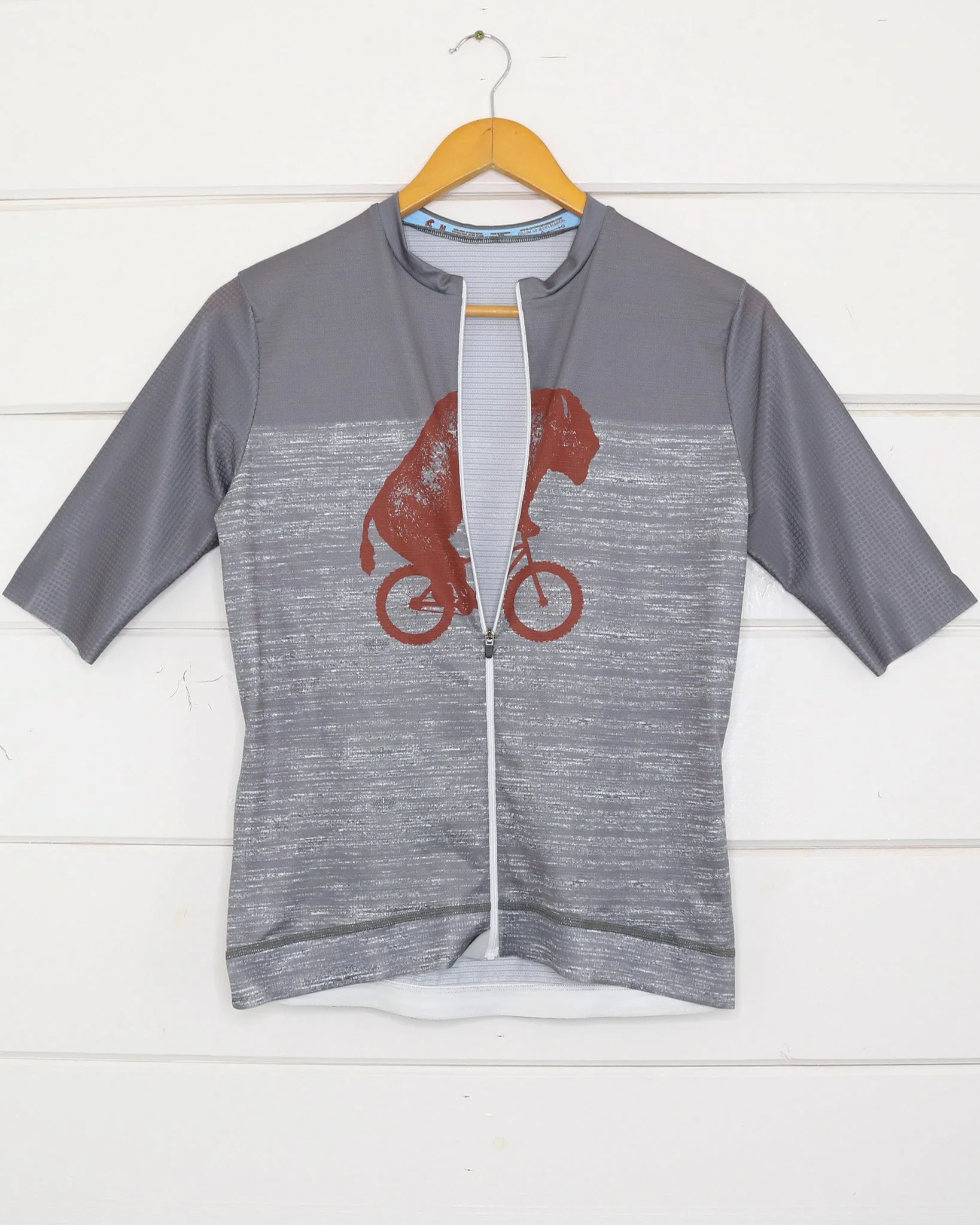 Bison Zip-Up Racer Jersey