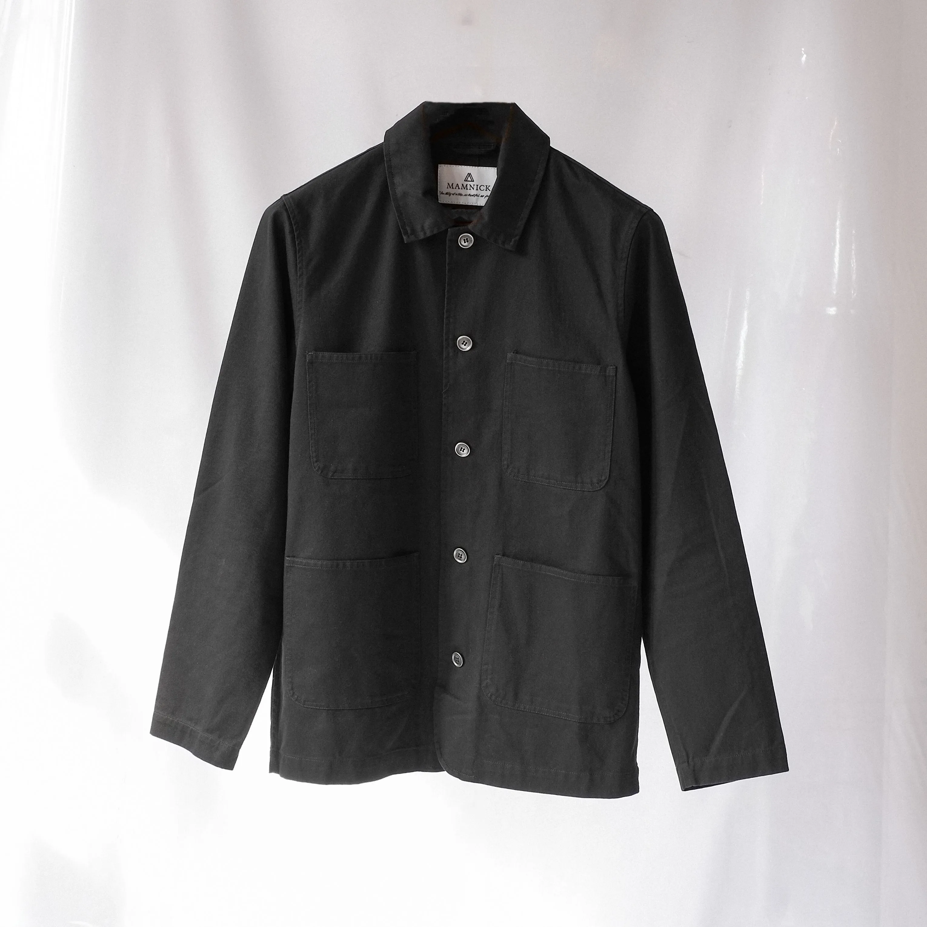 Black Cotton Ashford Jacket