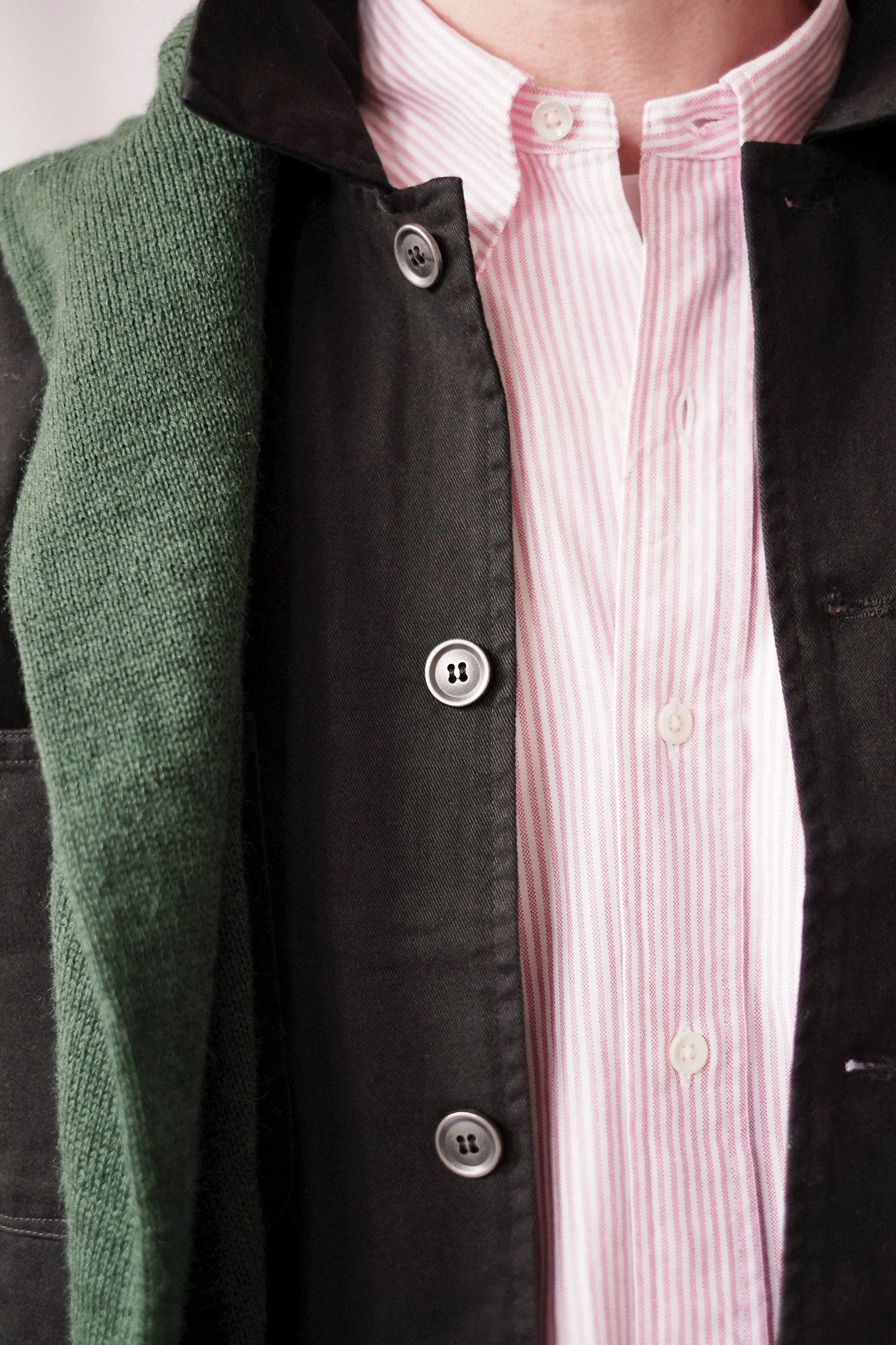 Black Cotton Ashford Jacket