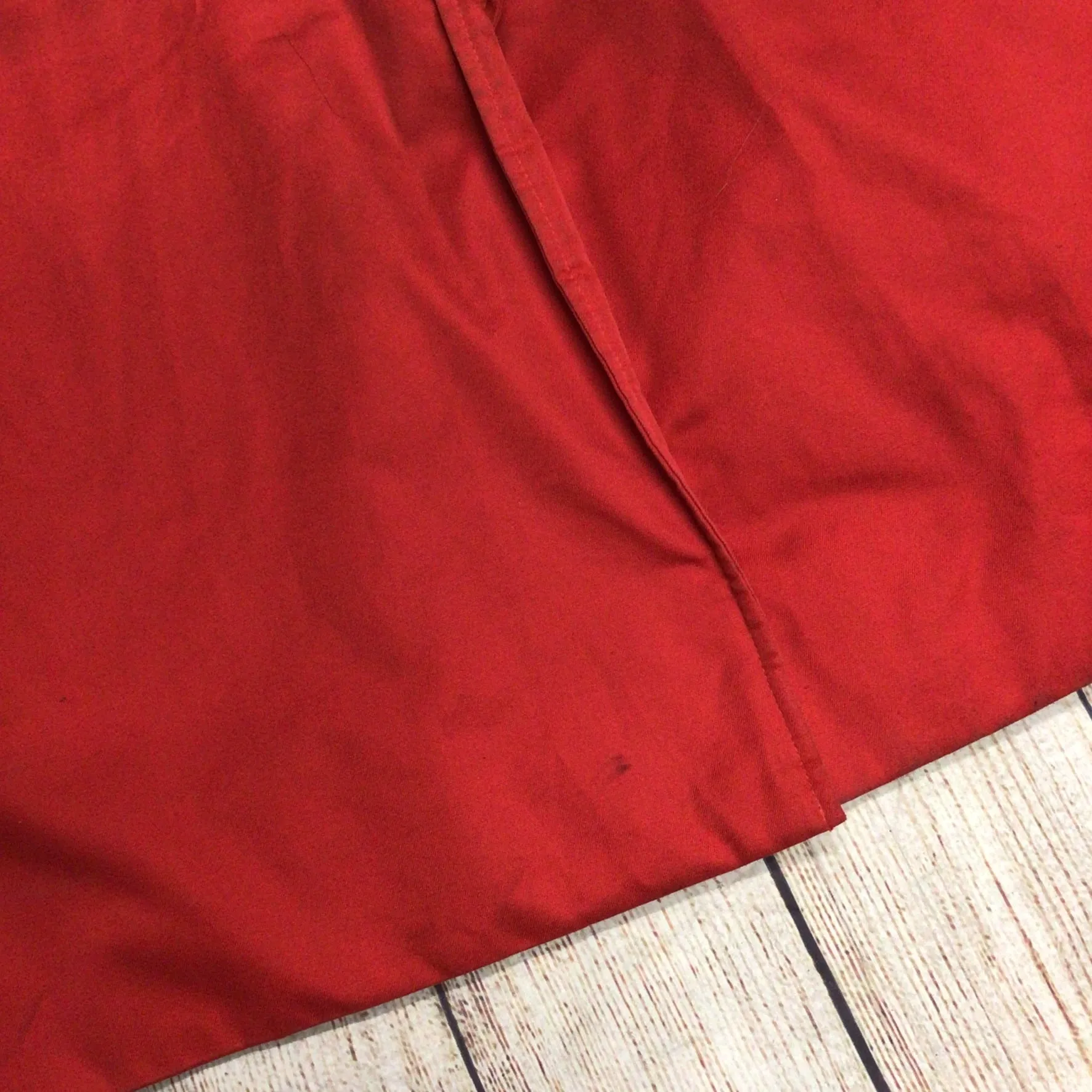 Burberrys Red Trench Coat w/Removable Wool Lining Size 12 Regular