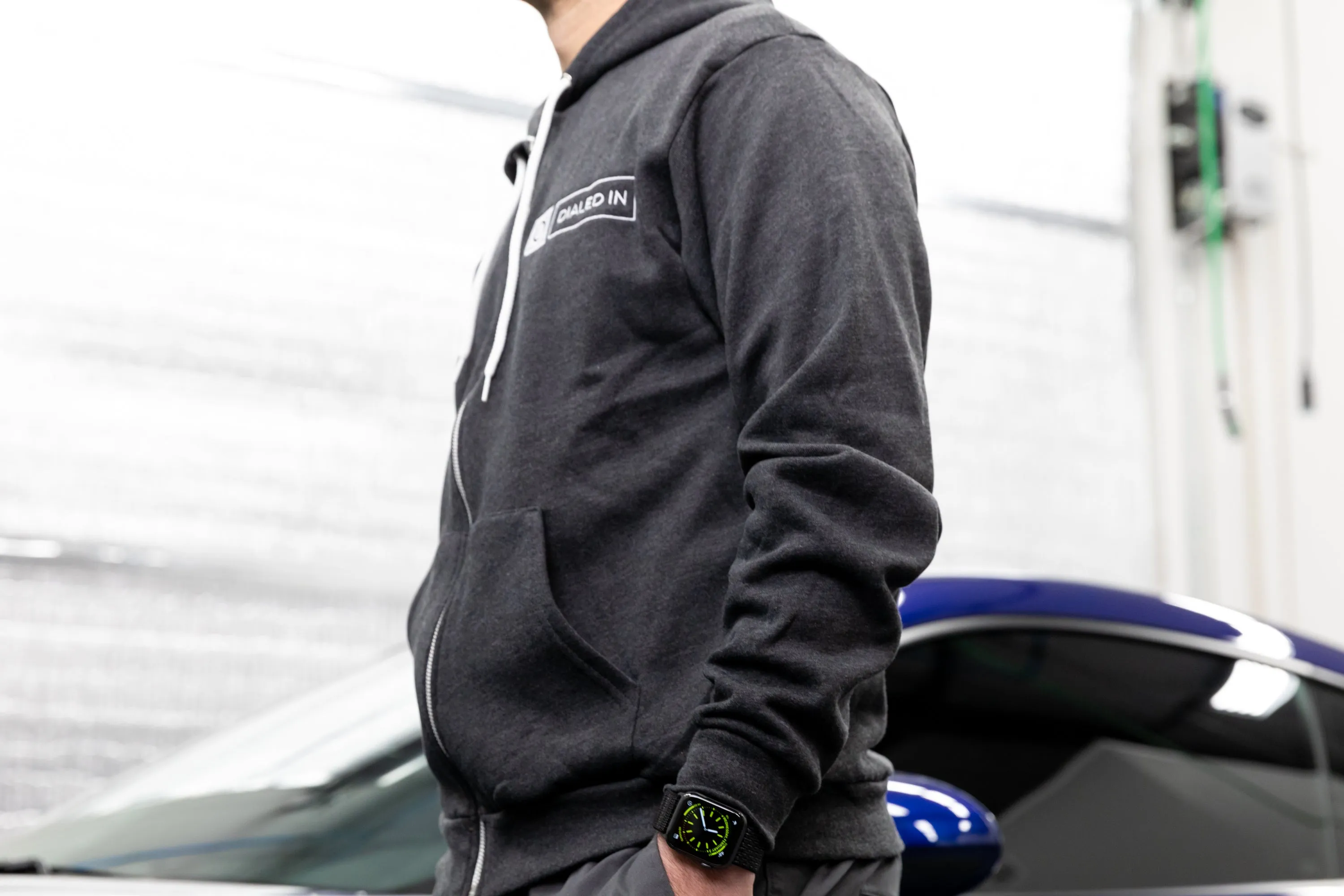 Dialed In Zip-Up Hoodie