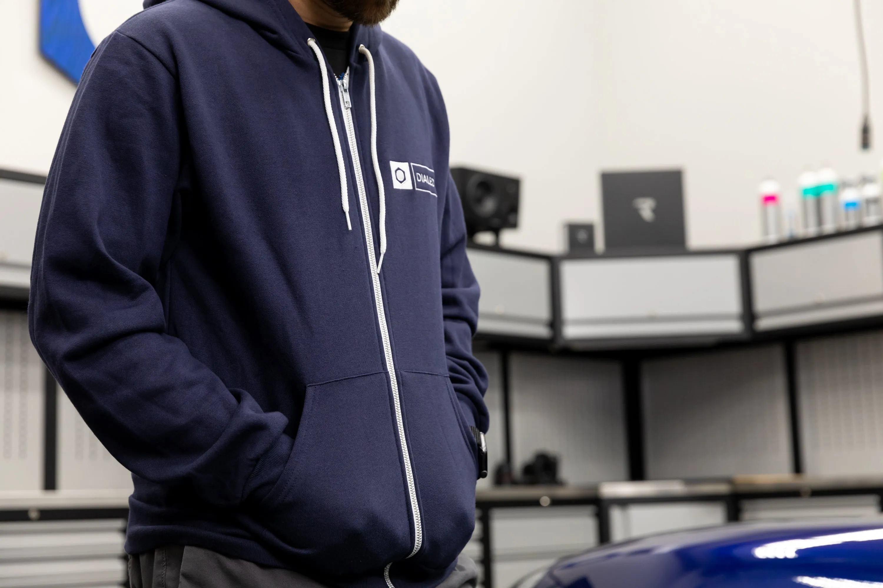 Dialed In Zip-Up Hoodie