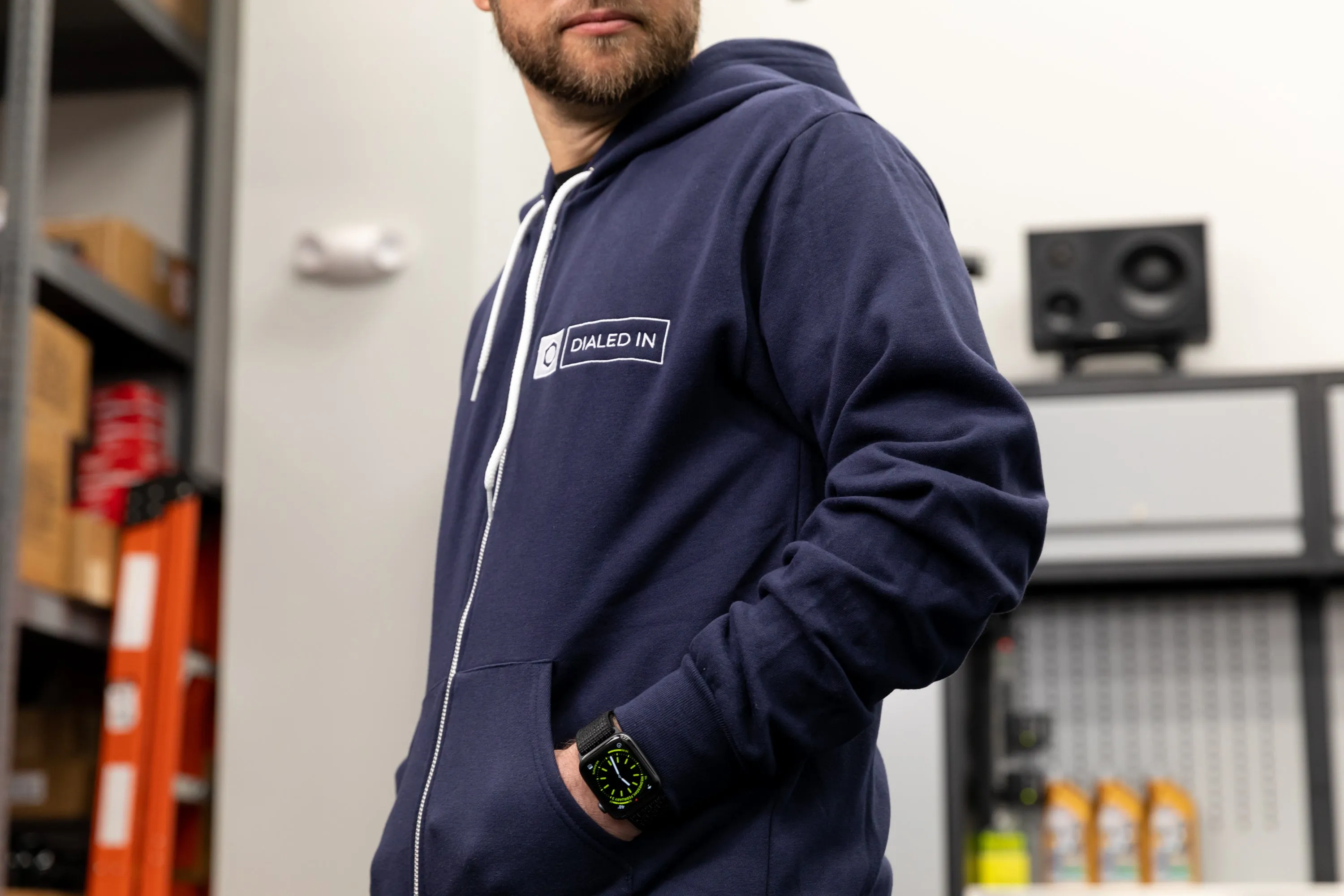 Dialed In Zip-Up Hoodie