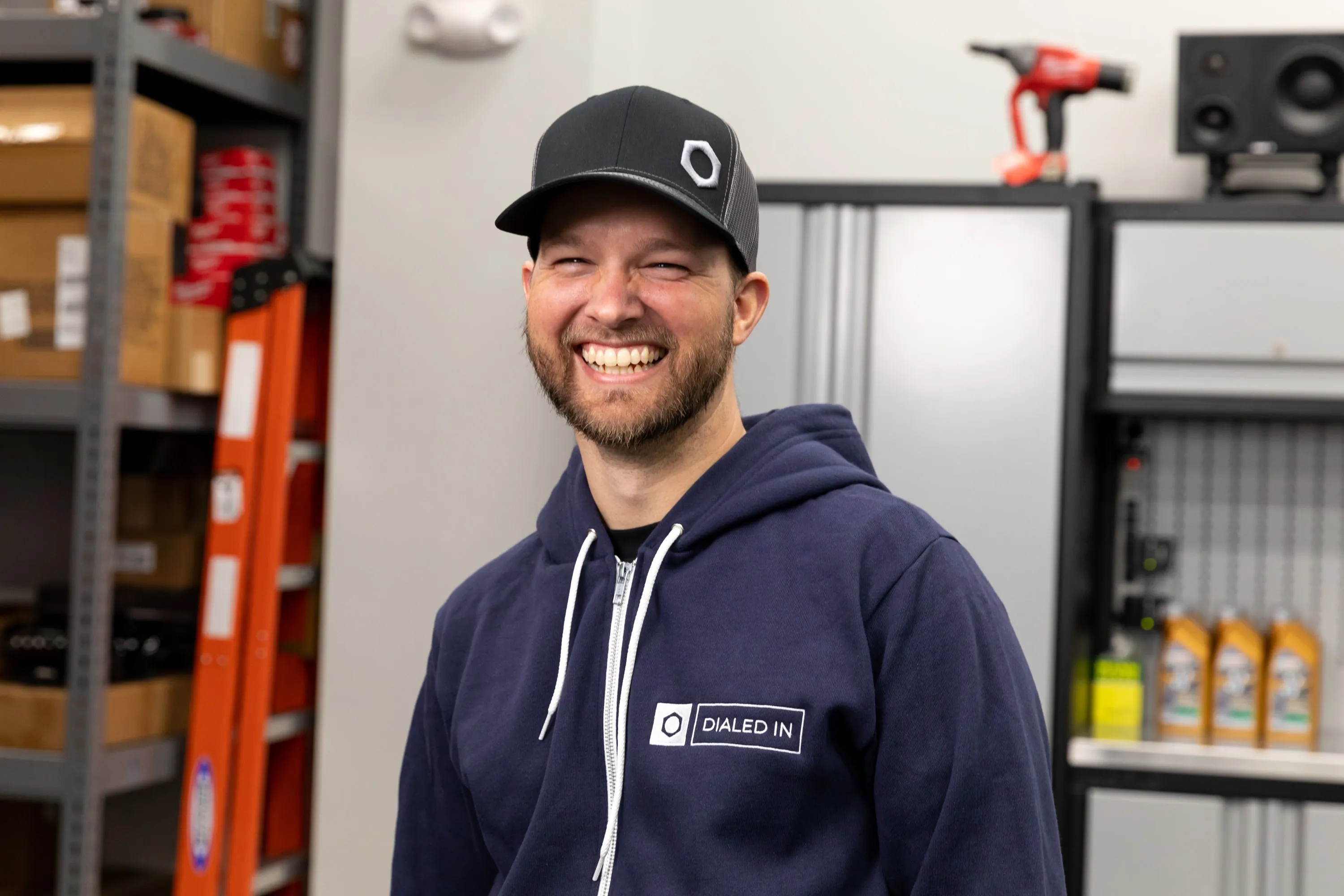 Dialed In Zip-Up Hoodie