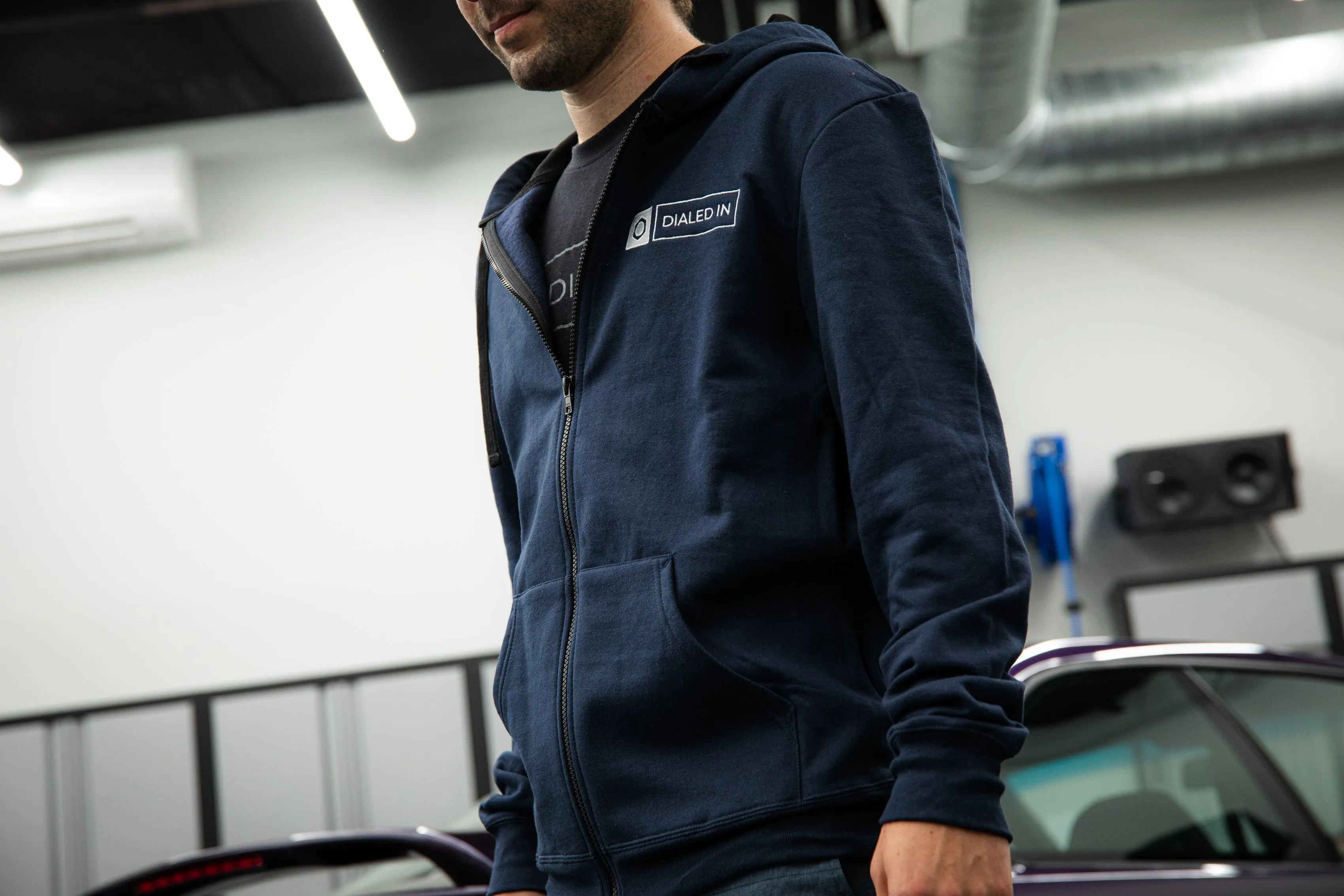 Dialed In Zip-Up Hoodie