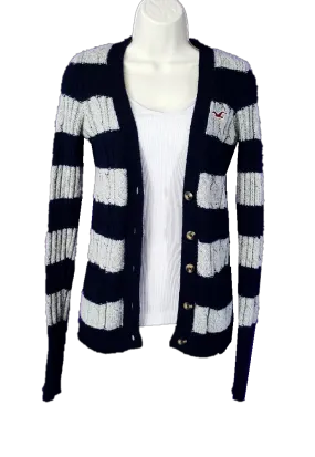 Hollister - Extra Warm Striped Cardigan