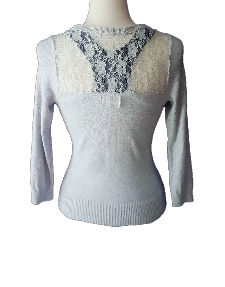 Hollister Sheer Lace Cardigan