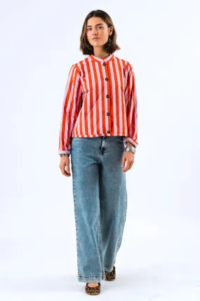 LOLLY'S LAUNDRY Pink Stripe Jacket