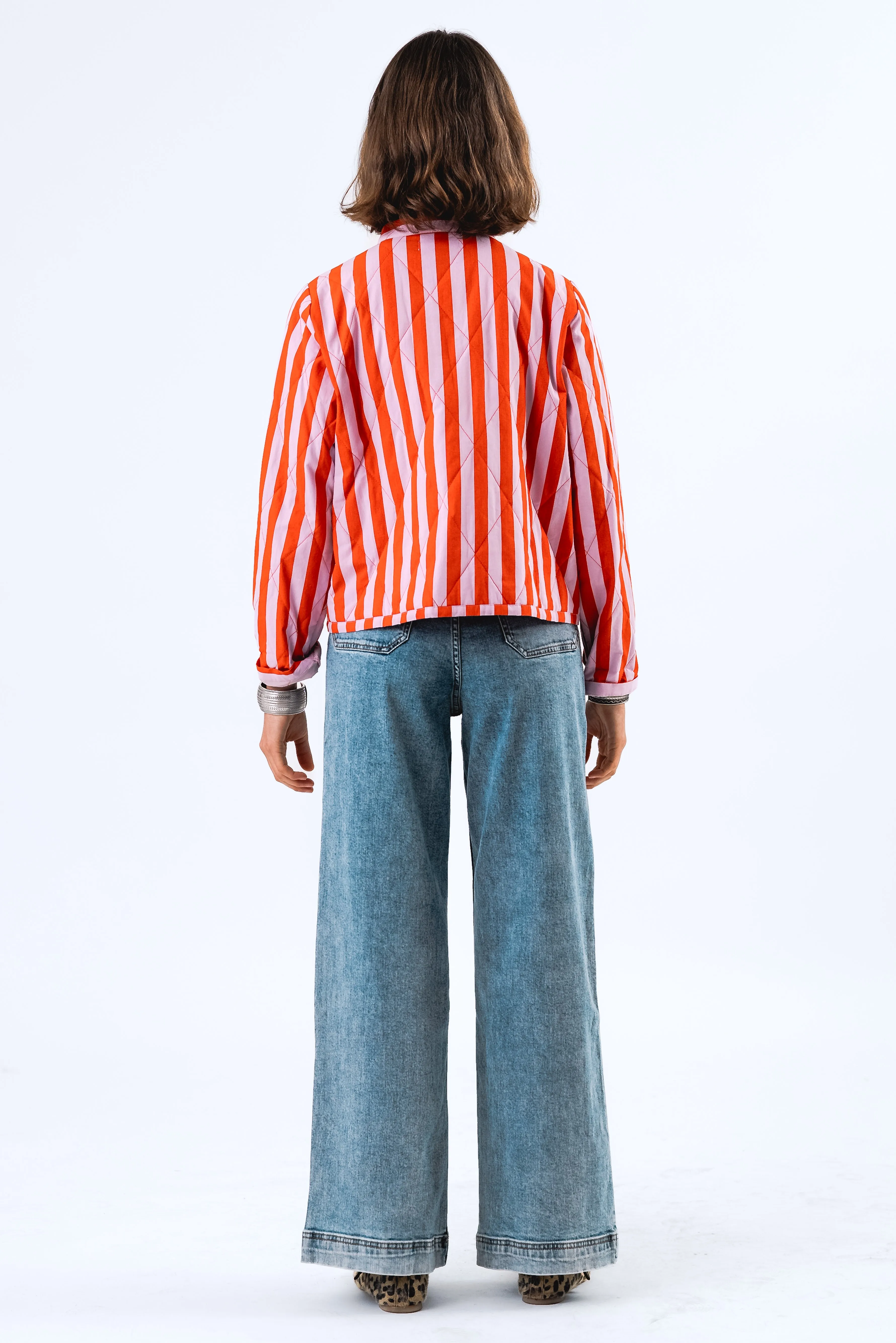 LOLLY'S LAUNDRY Pink Stripe Jacket
