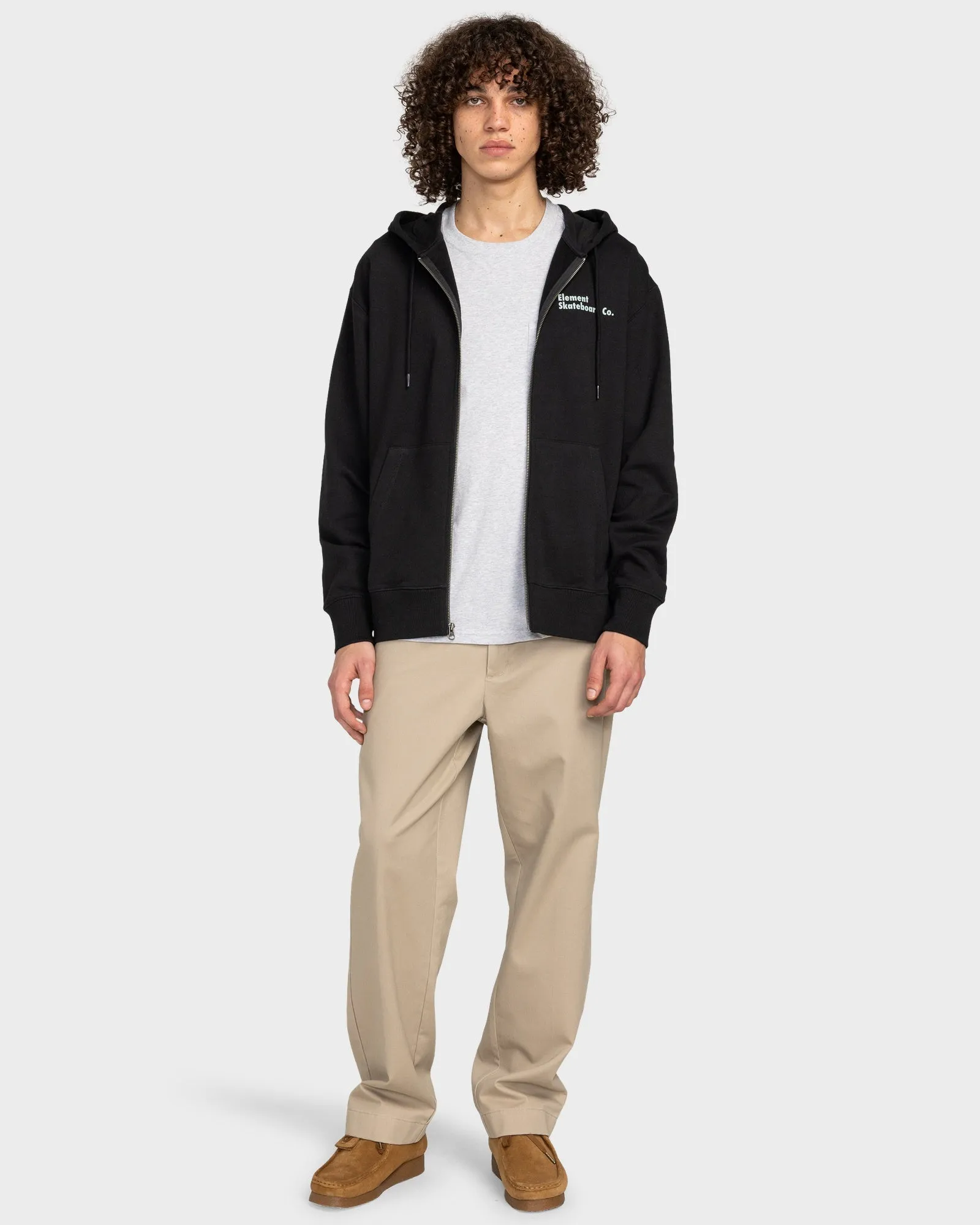 Mens Supplier Zip Up Hoodie