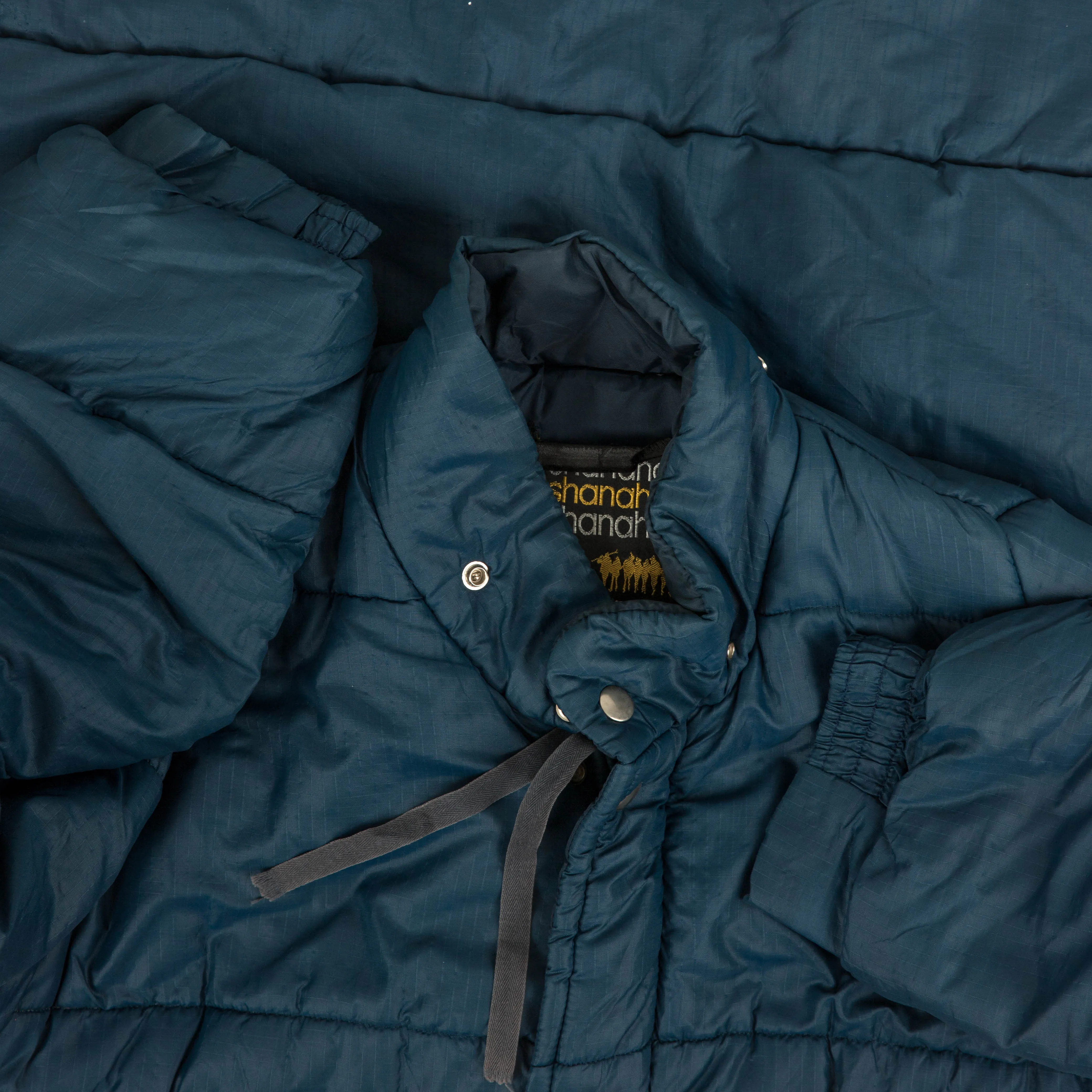 MEN'S VINTAGE 1980S PATCH QUILTED JACKET - MEDIUM