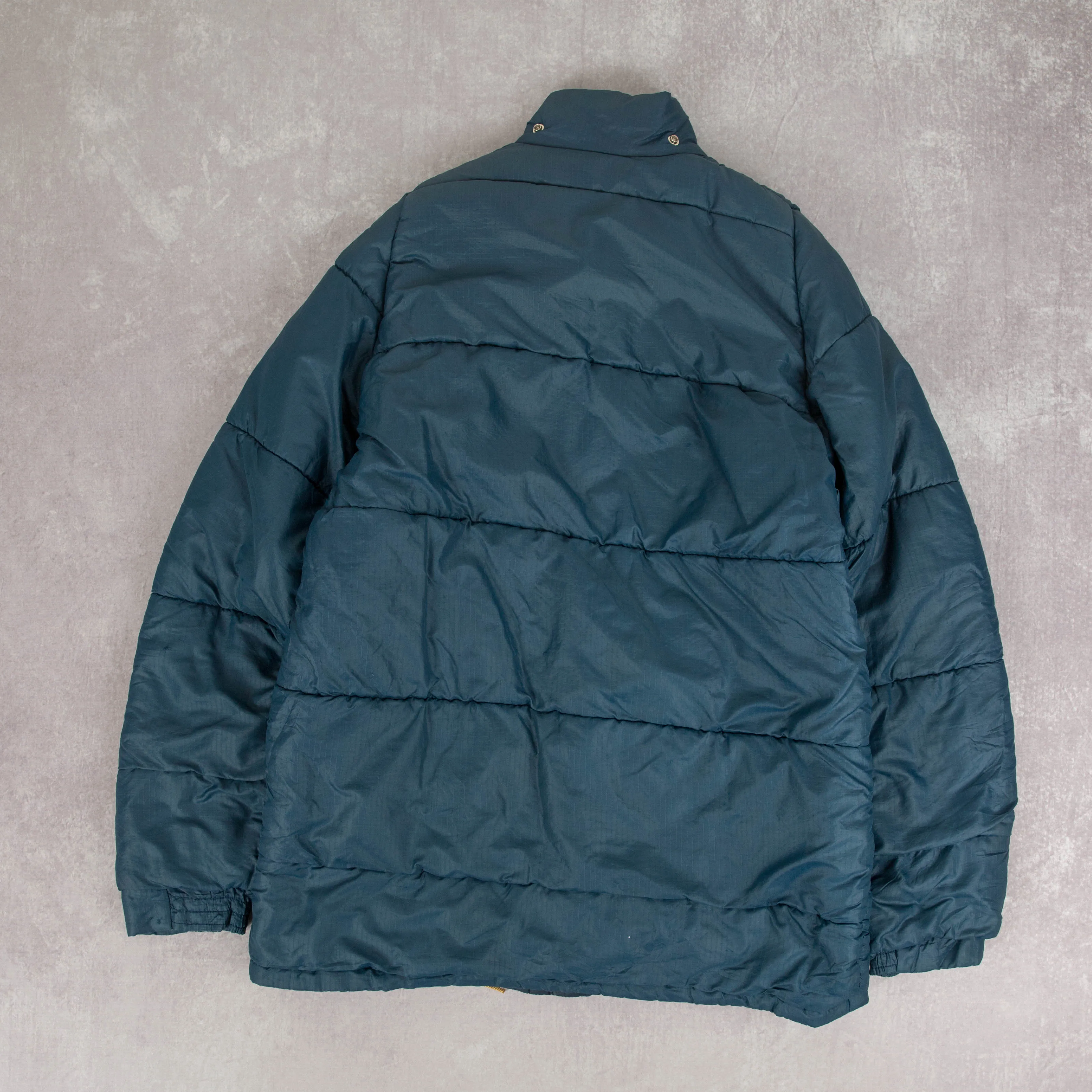 MEN'S VINTAGE 1980S PATCH QUILTED JACKET - MEDIUM