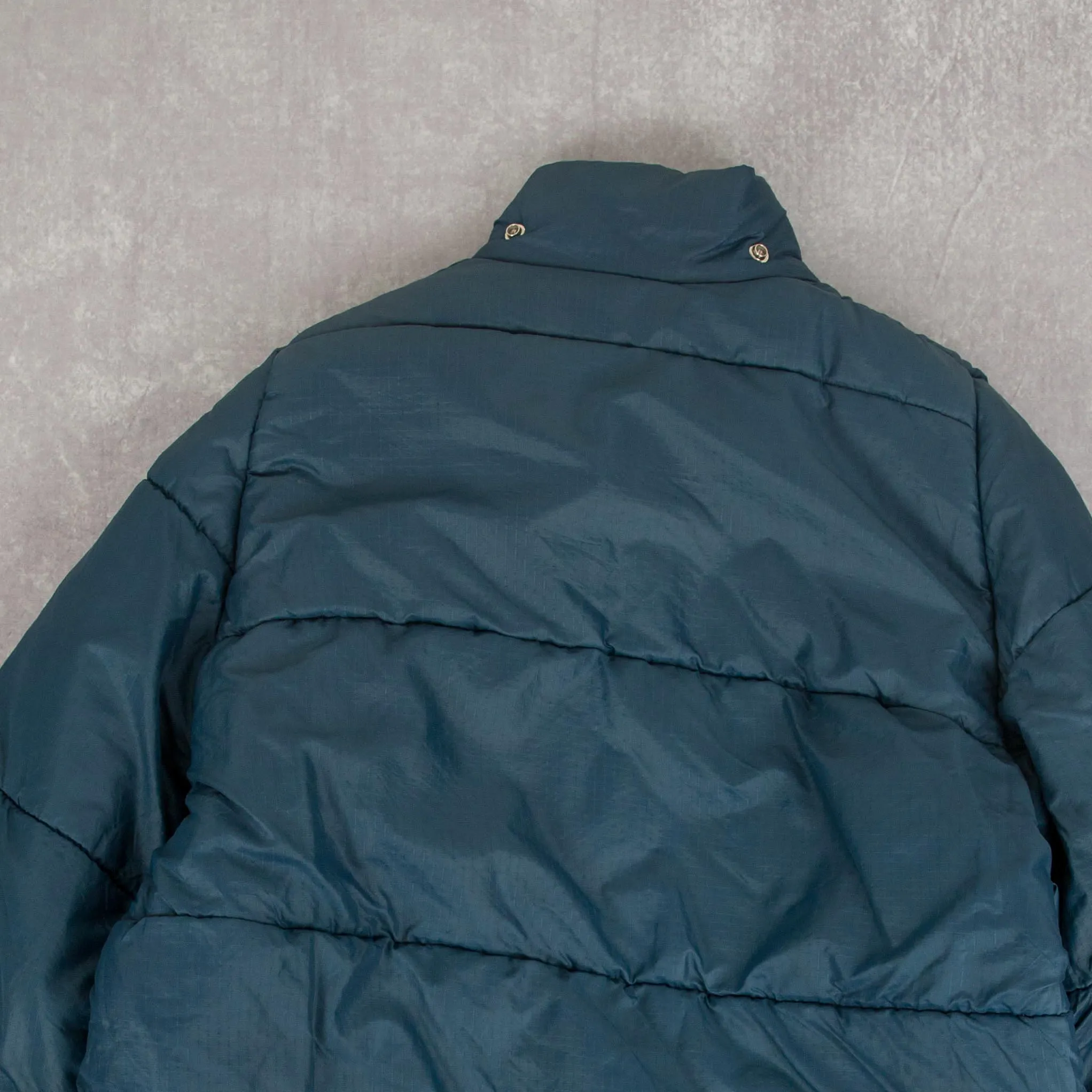 MEN'S VINTAGE 1980S PATCH QUILTED JACKET - MEDIUM