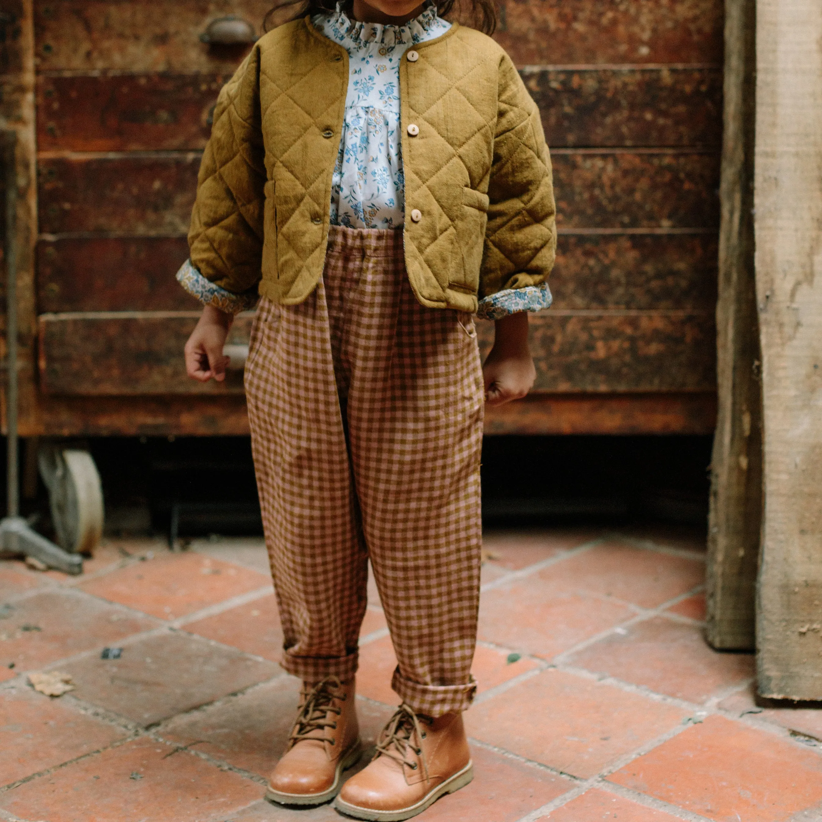 Nellie Quats Twister Jacket - Burnt Caramel