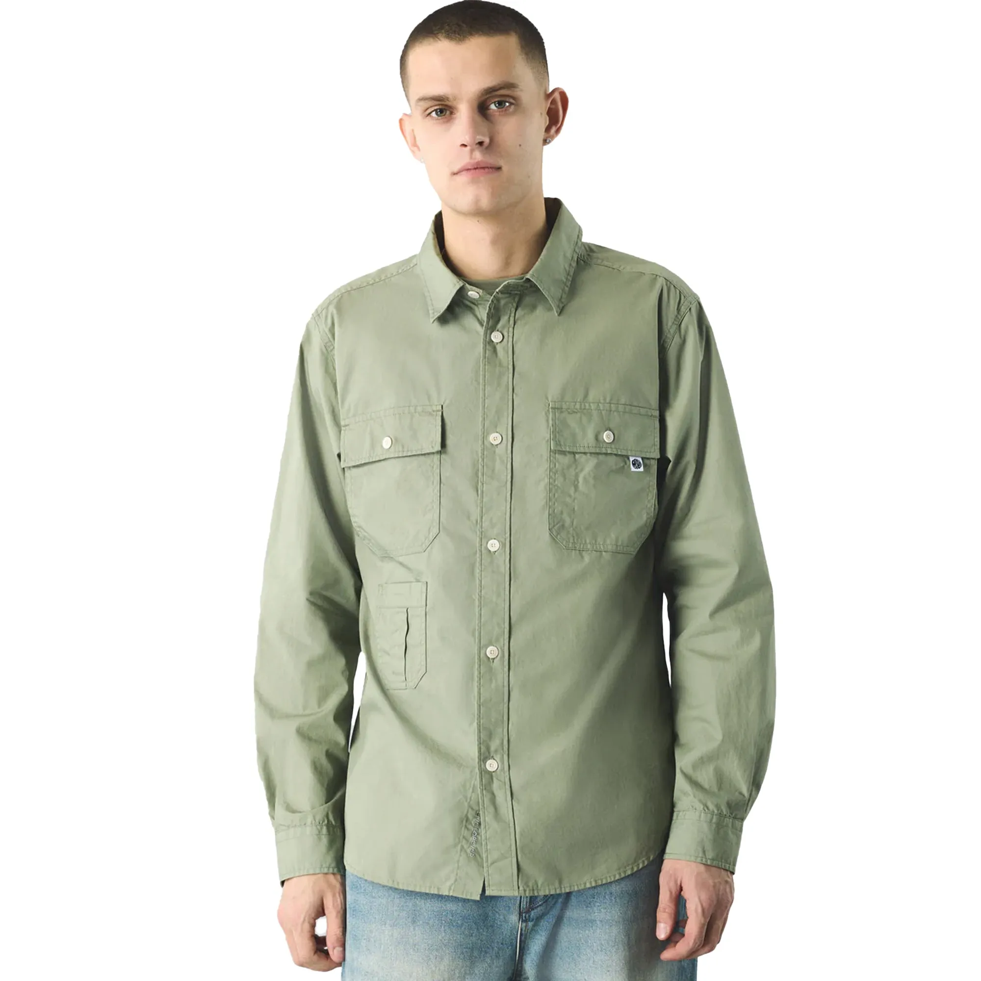 Pretty Green Brentwood Shirt Green