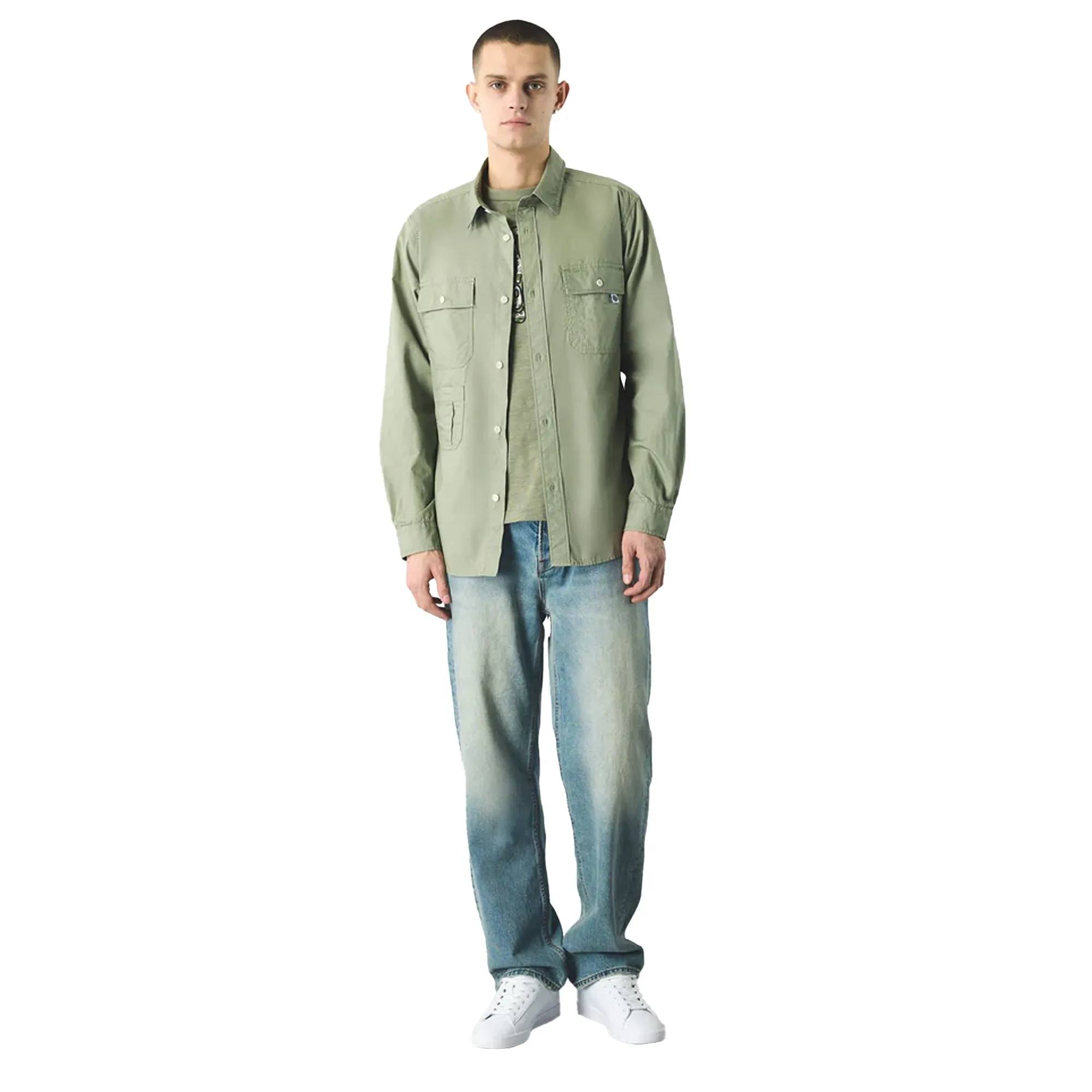 Pretty Green Brentwood Shirt Green