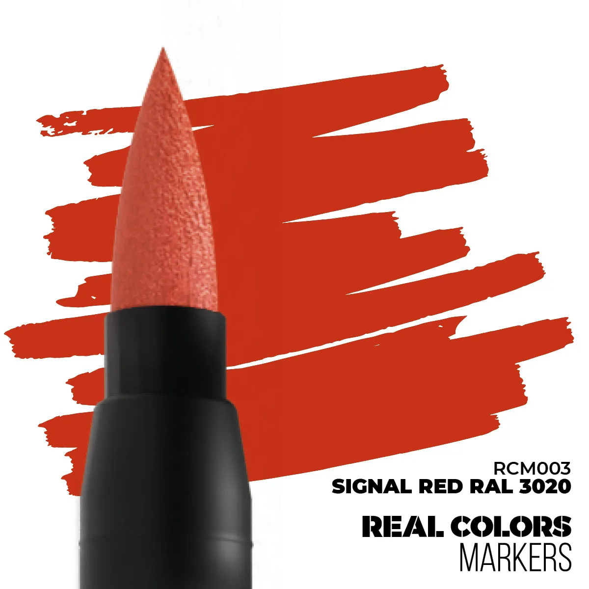 RCM003 Real Colors Markers - Signal Red RAL 3020