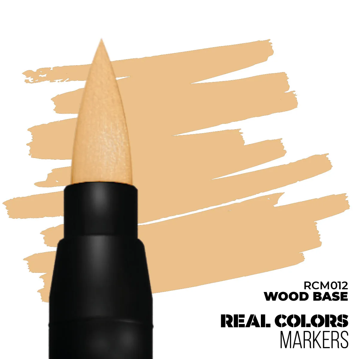RCM012 Real Colors Markers - Wood Base