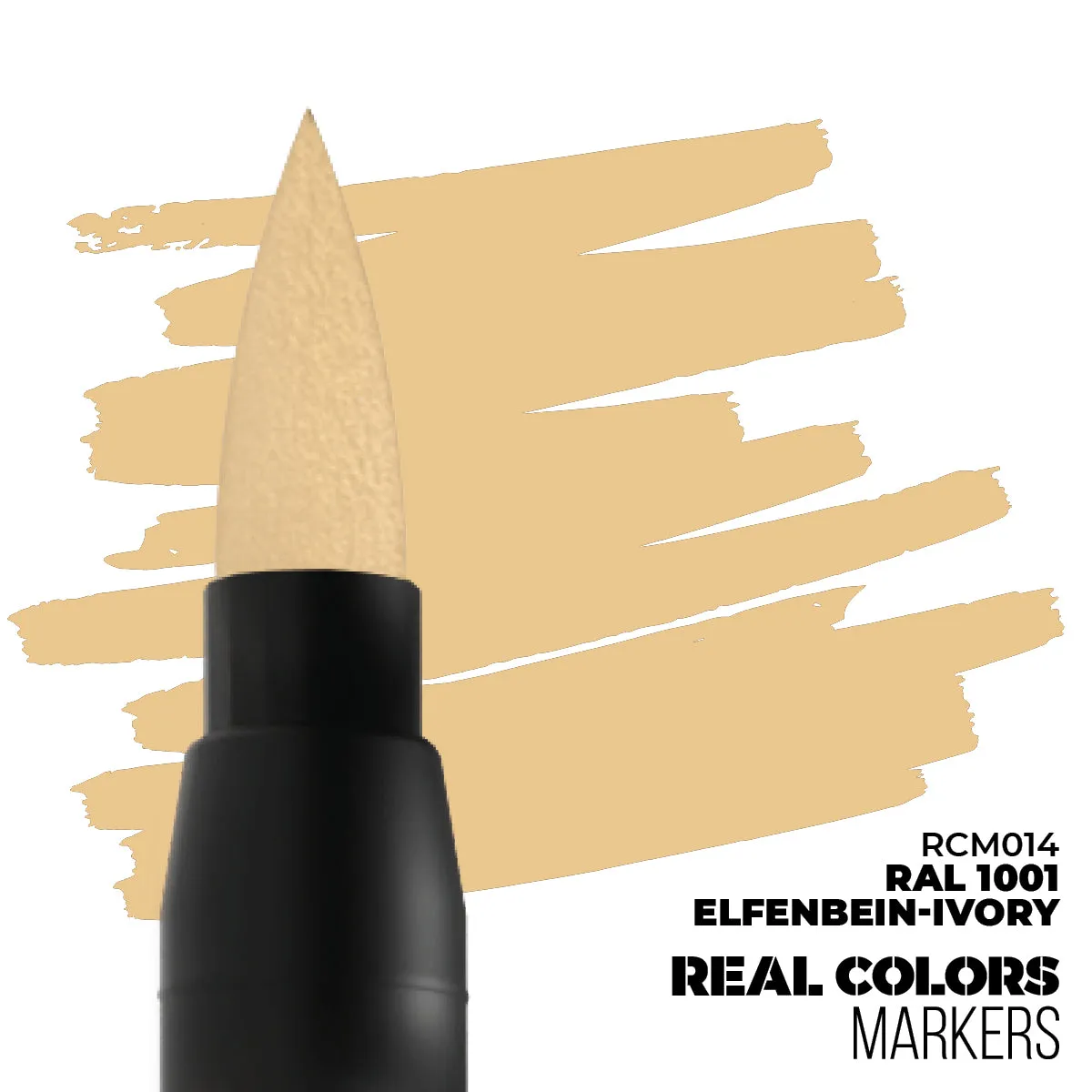 RCM014 Real Colors Markers - RAL 1001 Elfenbein-Ivory