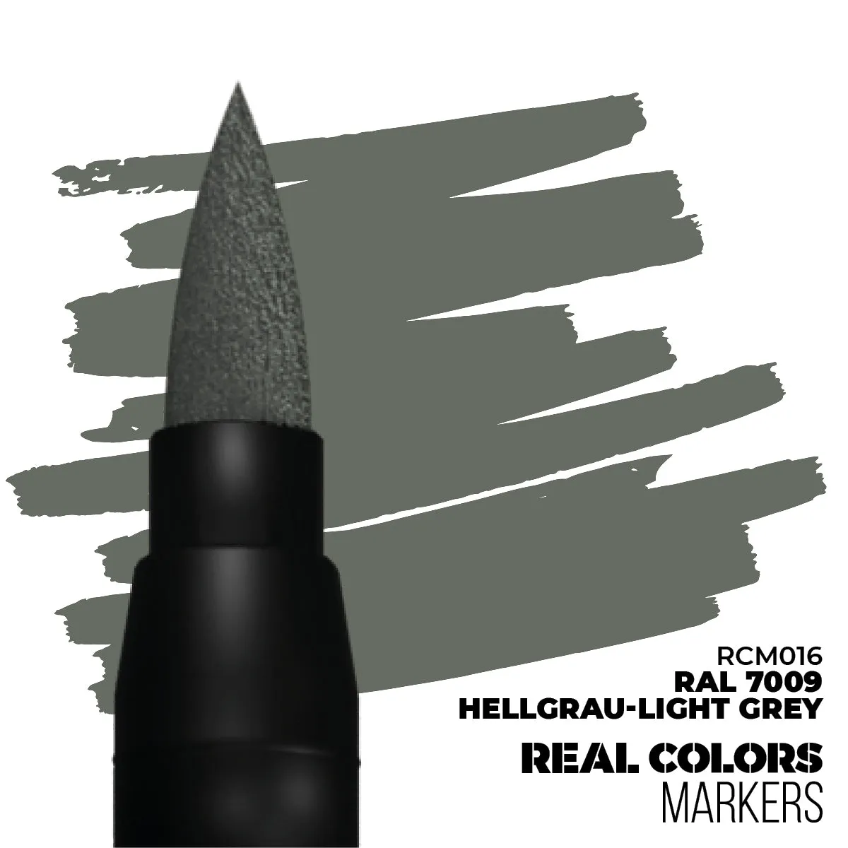 RCM016 Real Colors Markers - RAL 7009 Hellgrau-Light Grey