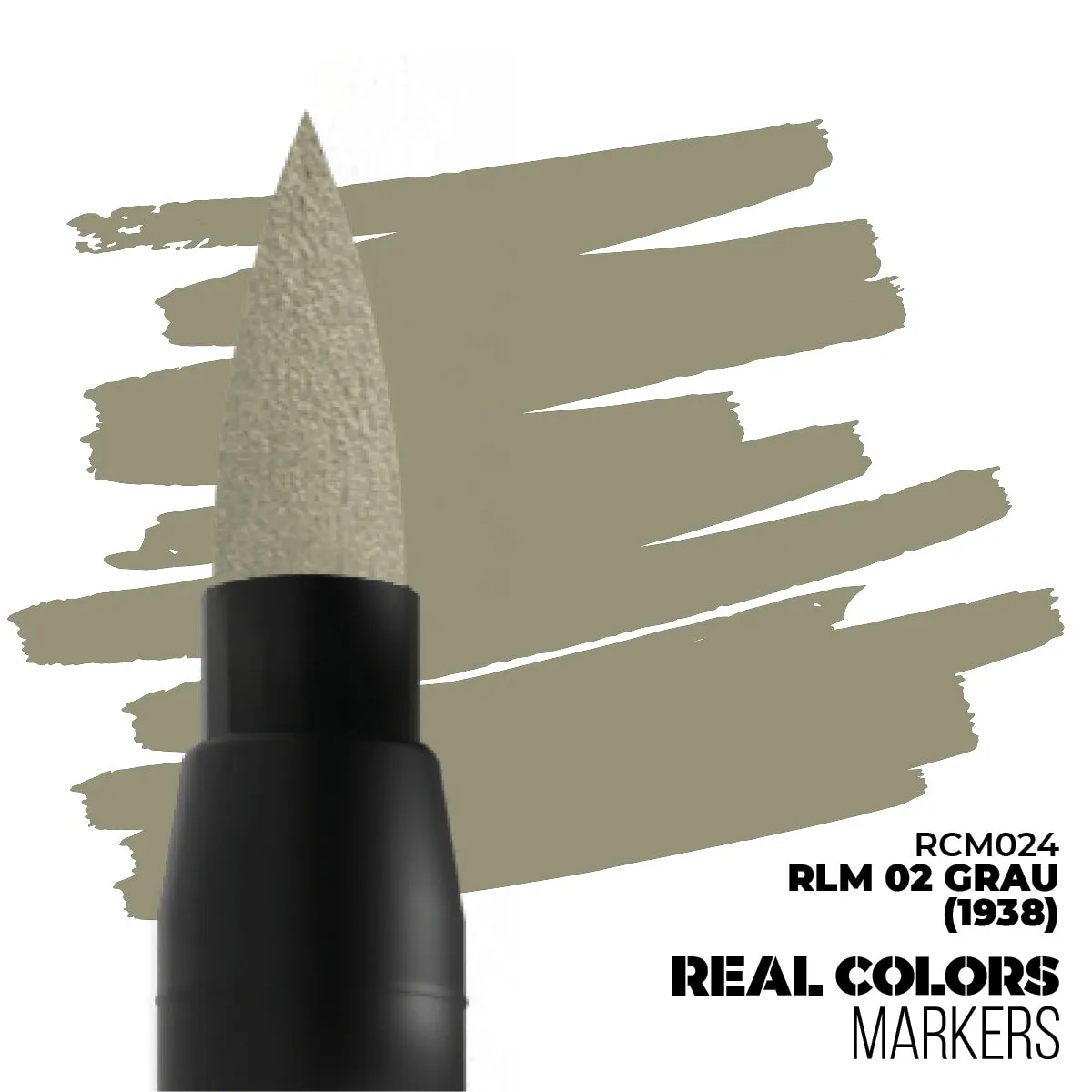 RCM024 Real Colors Markers - RLM 02 Grau (1938)