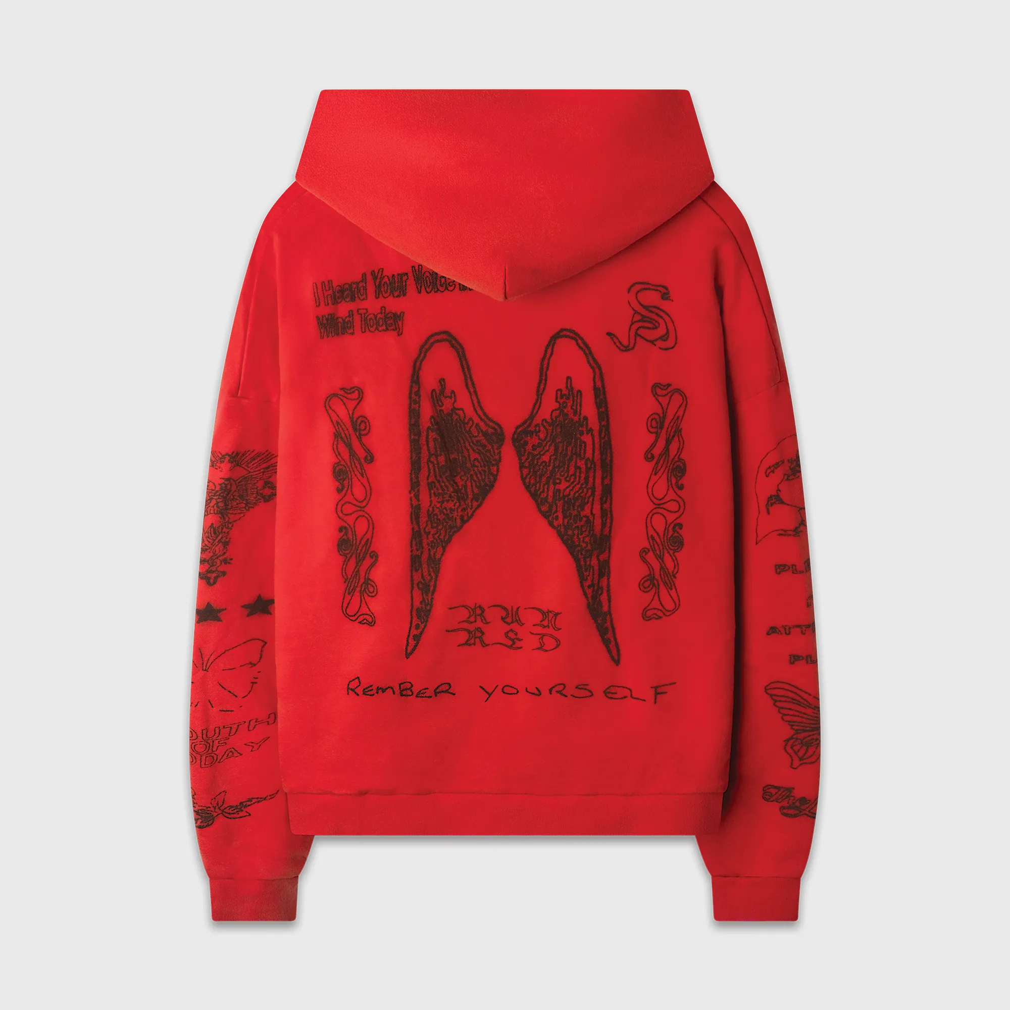 SKIN DEEP ZIP UP [RED]