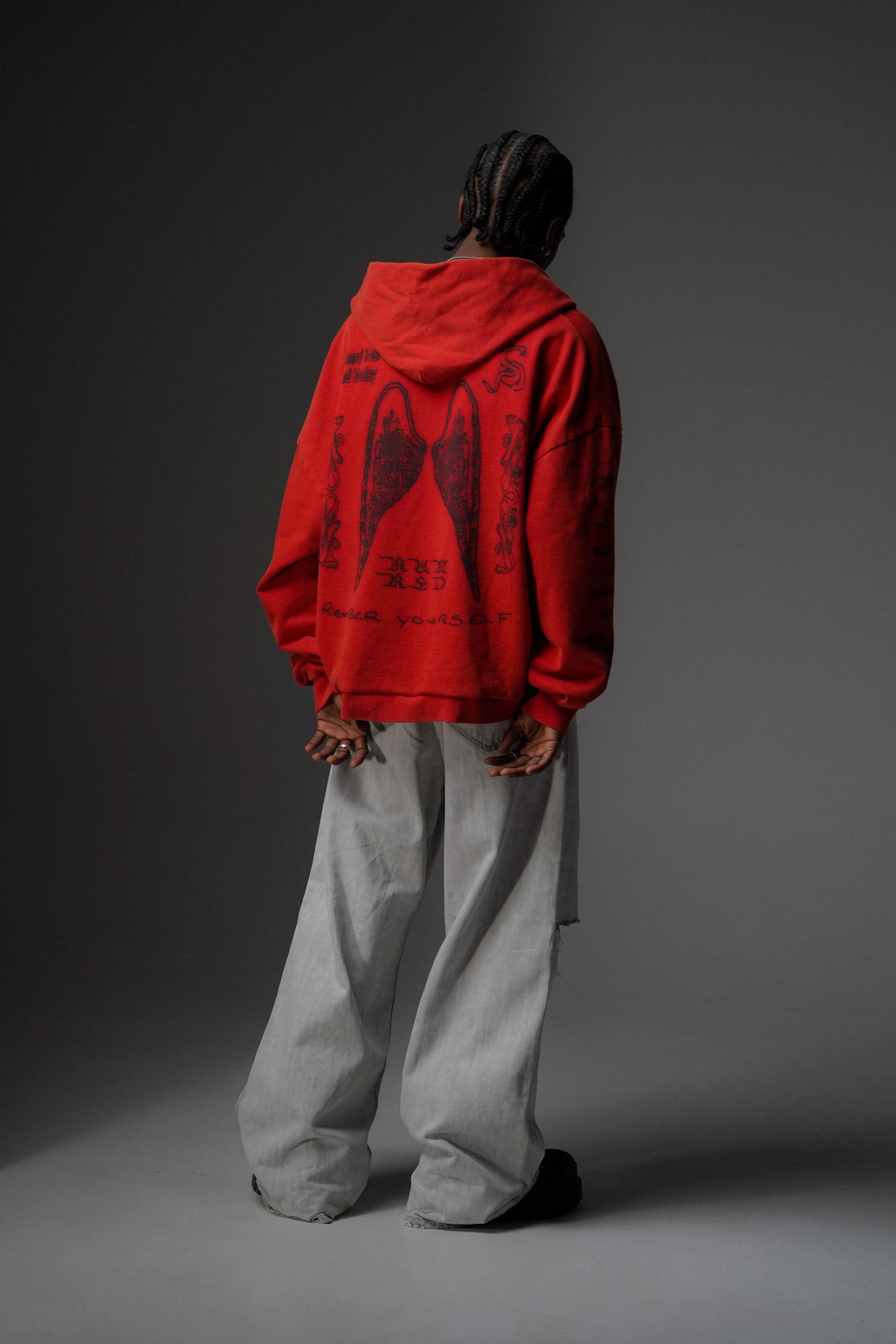 SKIN DEEP ZIP UP [RED]