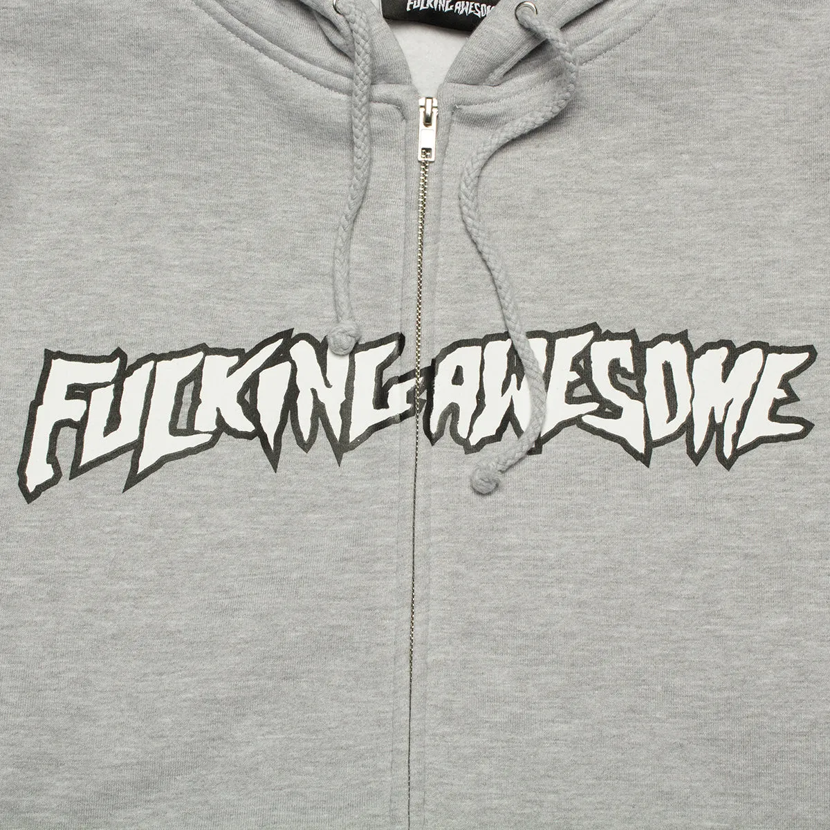 Stamp Logo Zip-Up Hoodie