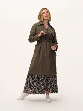 The Effortless Drape Trench