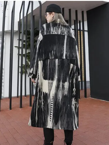 Urban Tie-Dye Mandarin Duster CK Designs